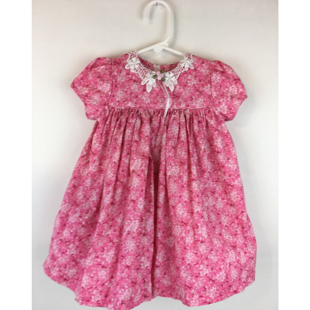 Girls Dress pink 24 mos Tulle Quilters Exclusively Fabric Country